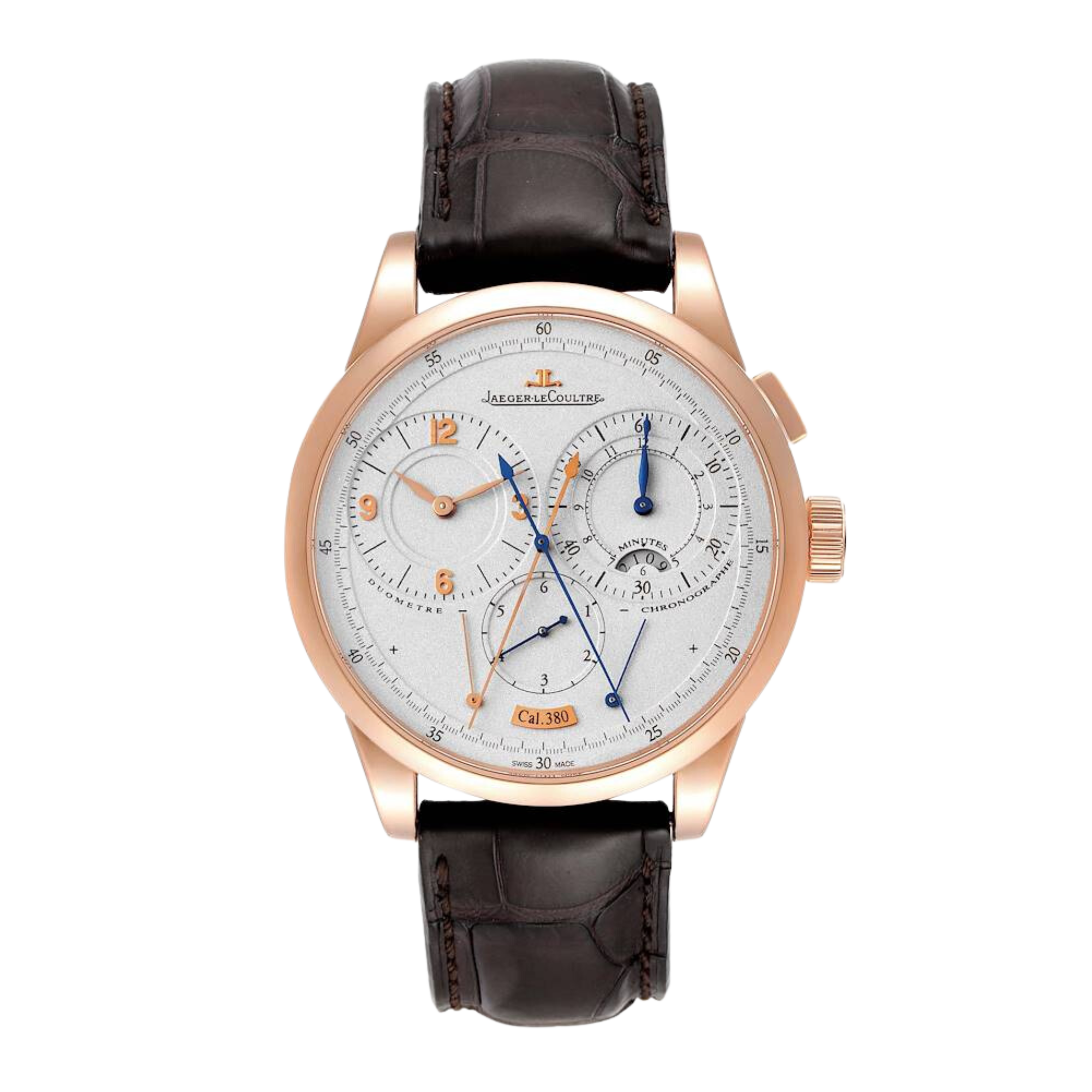 Duometre Chronographe Rose Gold Silver Dial 42mm Product Image
