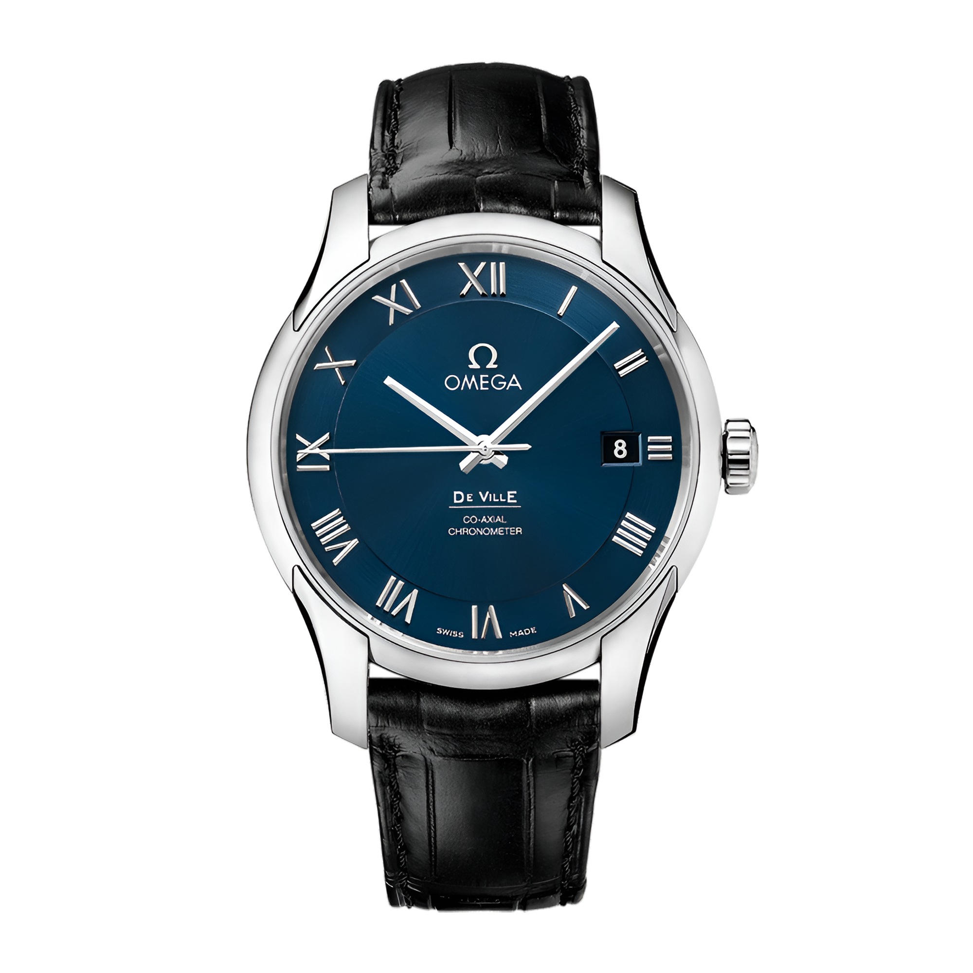 Omega De Ville Steel Blue Dial 41mm 431.13.41.21.03.001 - Make an