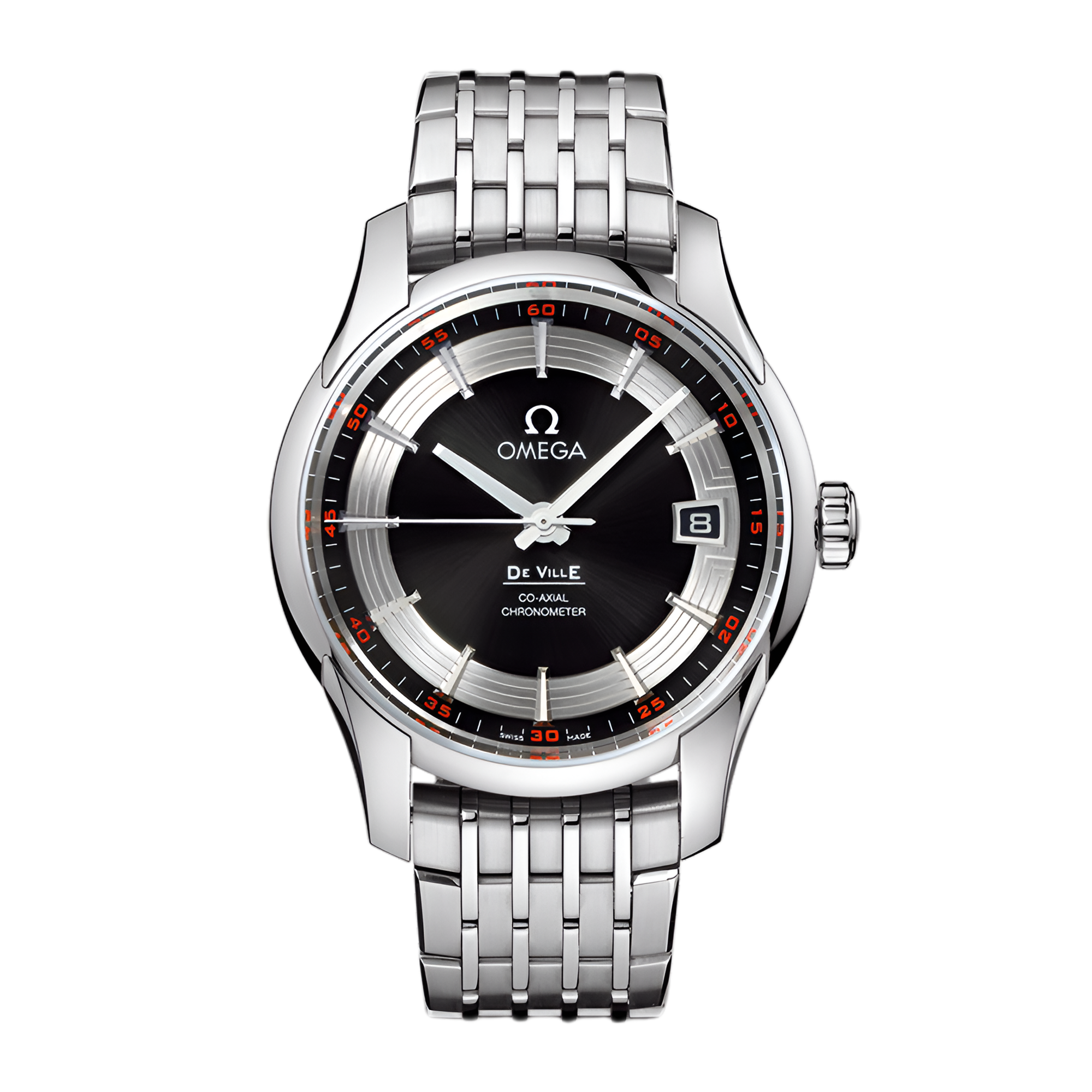 Omega De Ville Hour Vision Steel Silver Dial 41mm 431.30.41.21