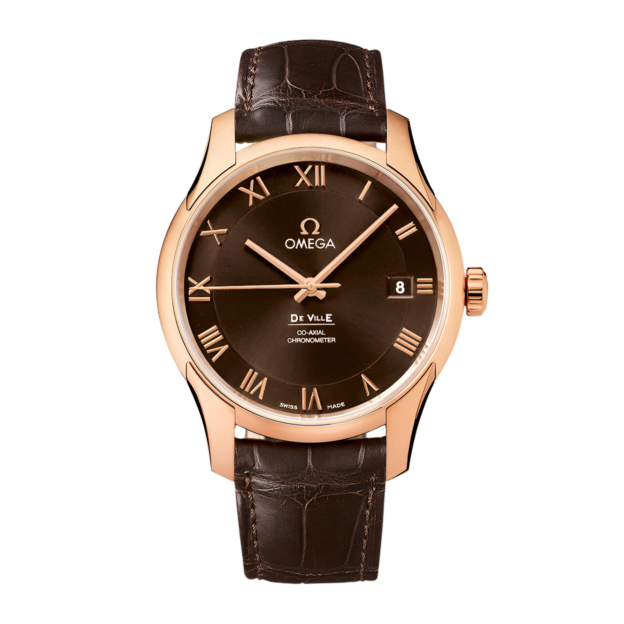 Omega De Ville Annual Calendar Steel Black Dial 41mm 431.13.41.22