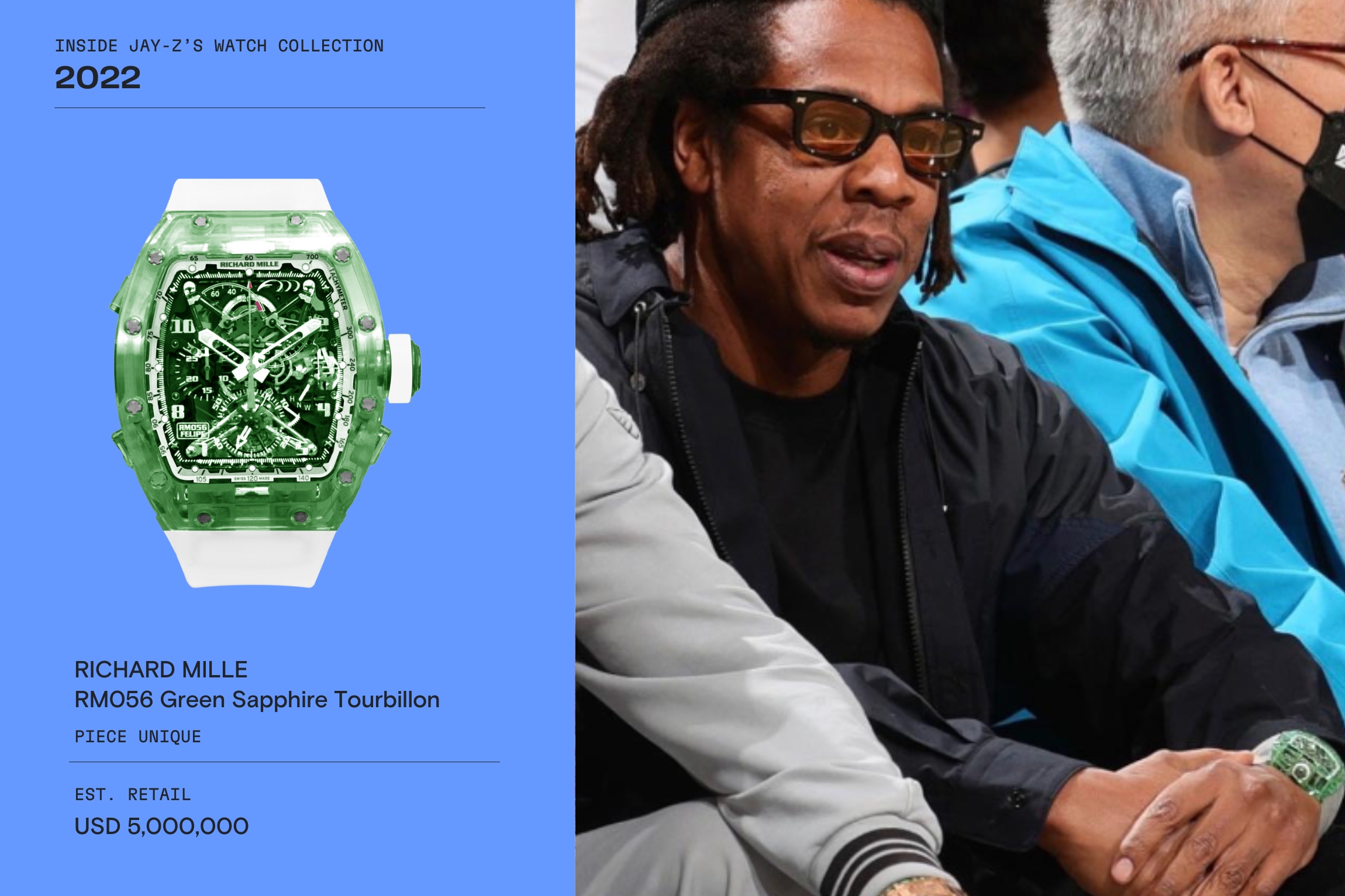 Jay z blue sapphire richard mille discount