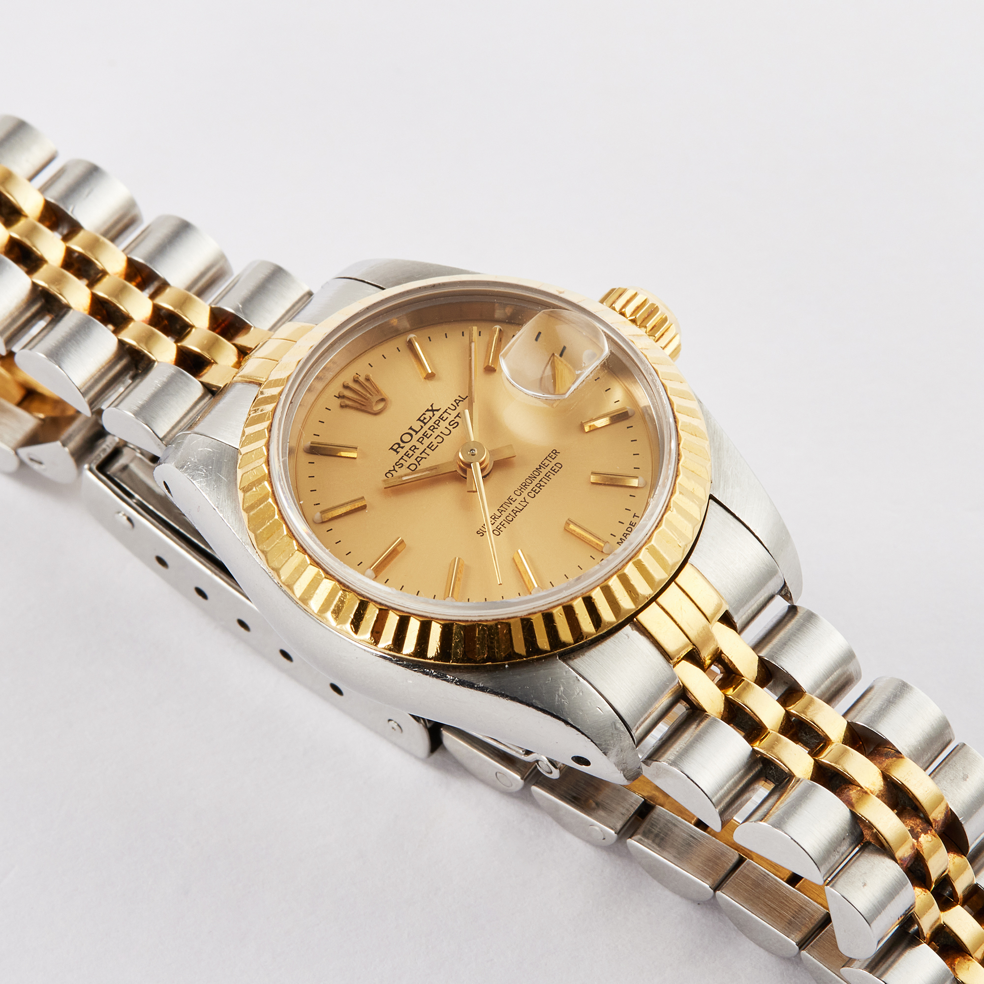 Vintage Lady-Datejust Yellow Gold & Steel Jubilee Champagne Dial 26mm Product Image 2