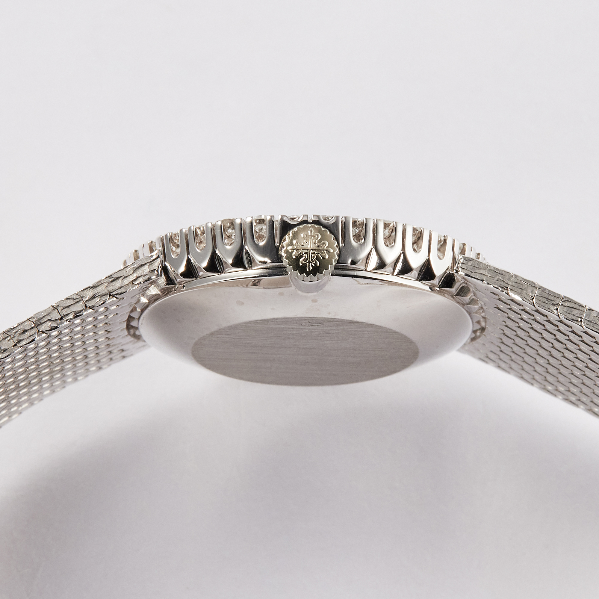Vintage White Gold Diamond Blue Dial 23mm Product Image 6