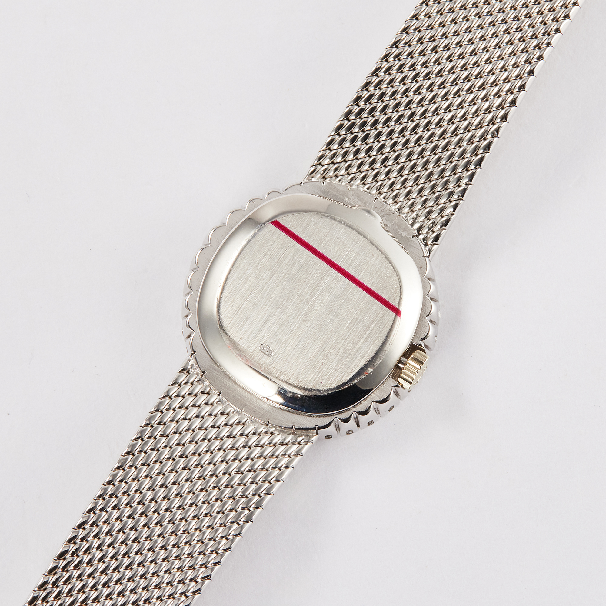 Vintage Lady Bracelet White Gold Diamond Blue Dial 31mm Product Image 5