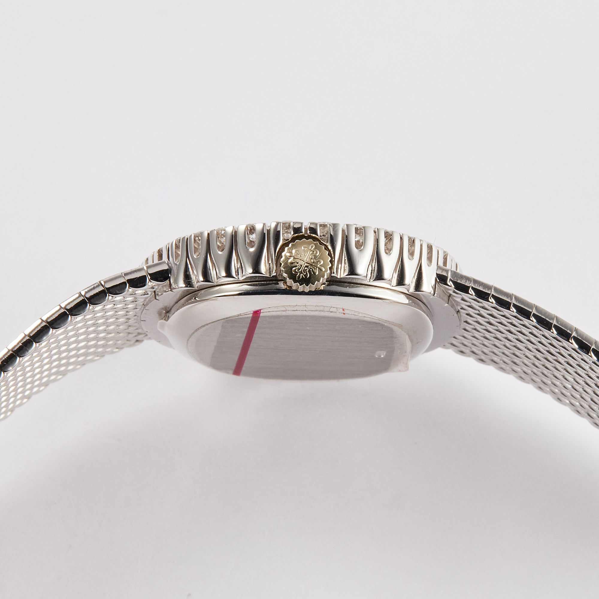 Vintage Lady Bracelet White Gold Diamond Blue Dial 31mm Product Image 7