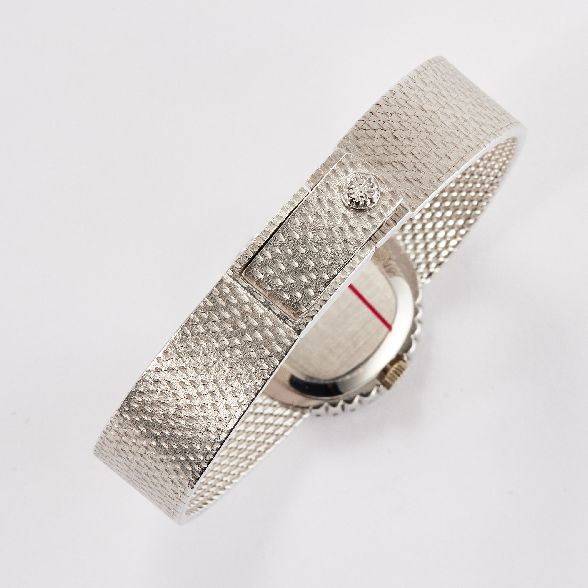 Vintage Lady Bracelet White Gold Diamond Blue Dial 31mm Product Image 9