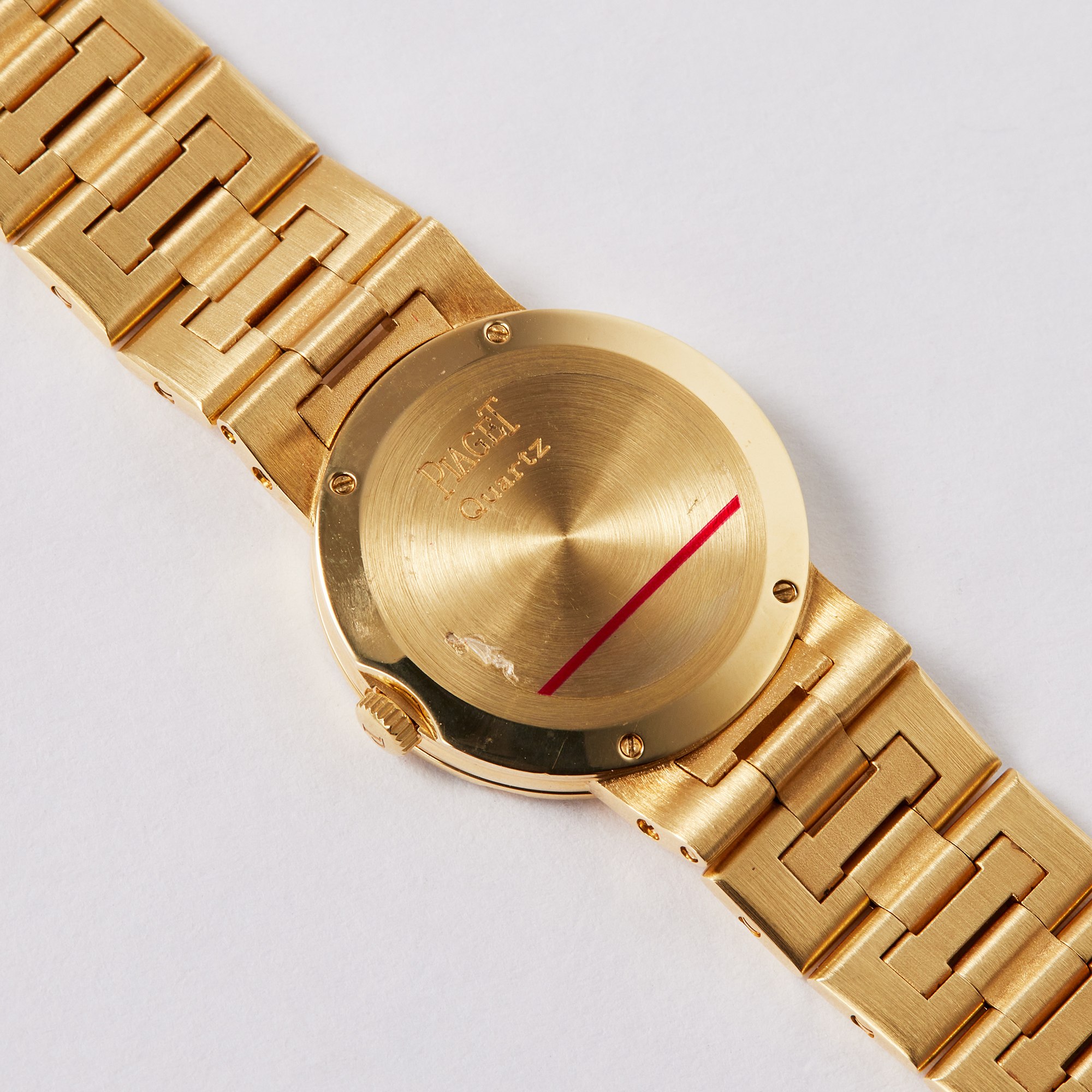 Vintage Yellow Gold Diamond Gold Dial Product Image 5