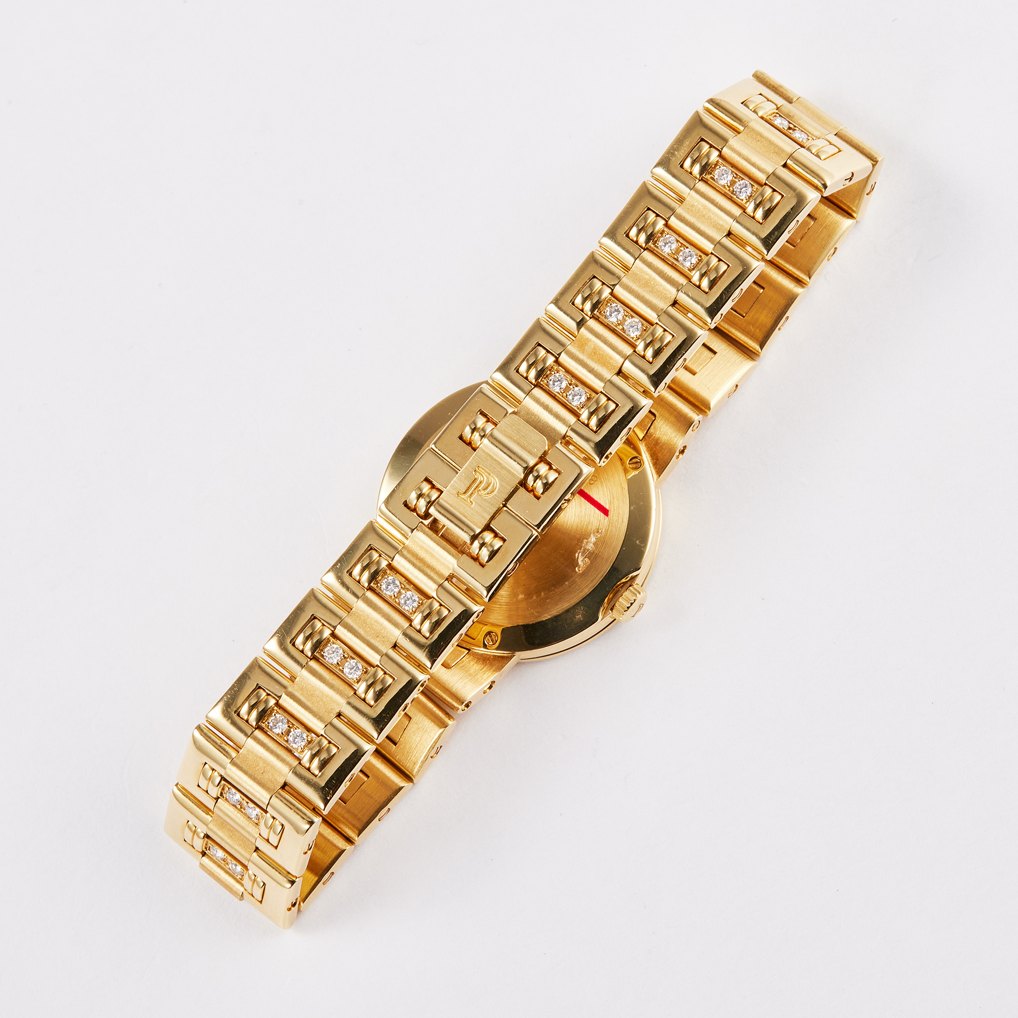 Vintage Yellow Gold Diamond Gold Dial Product Image 8