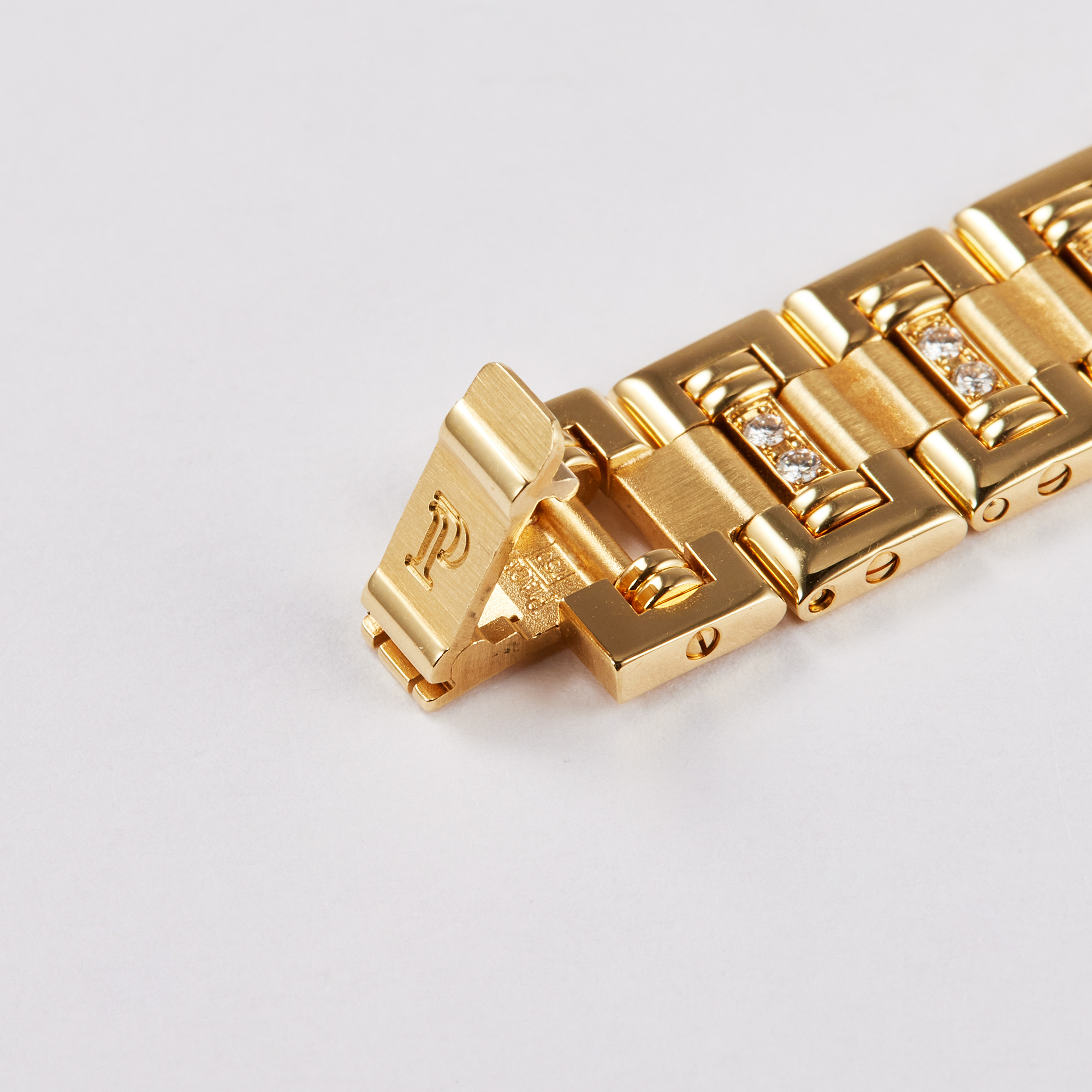 Vintage Yellow Gold Diamond Gold Dial Product Image 9