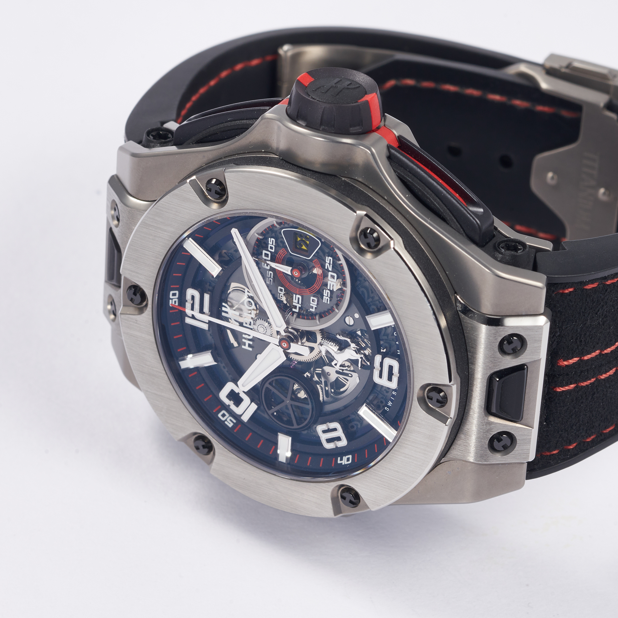 Big Bang "Ferrari" Unico Titanium Skeleton Dial 45mm Product Image 3