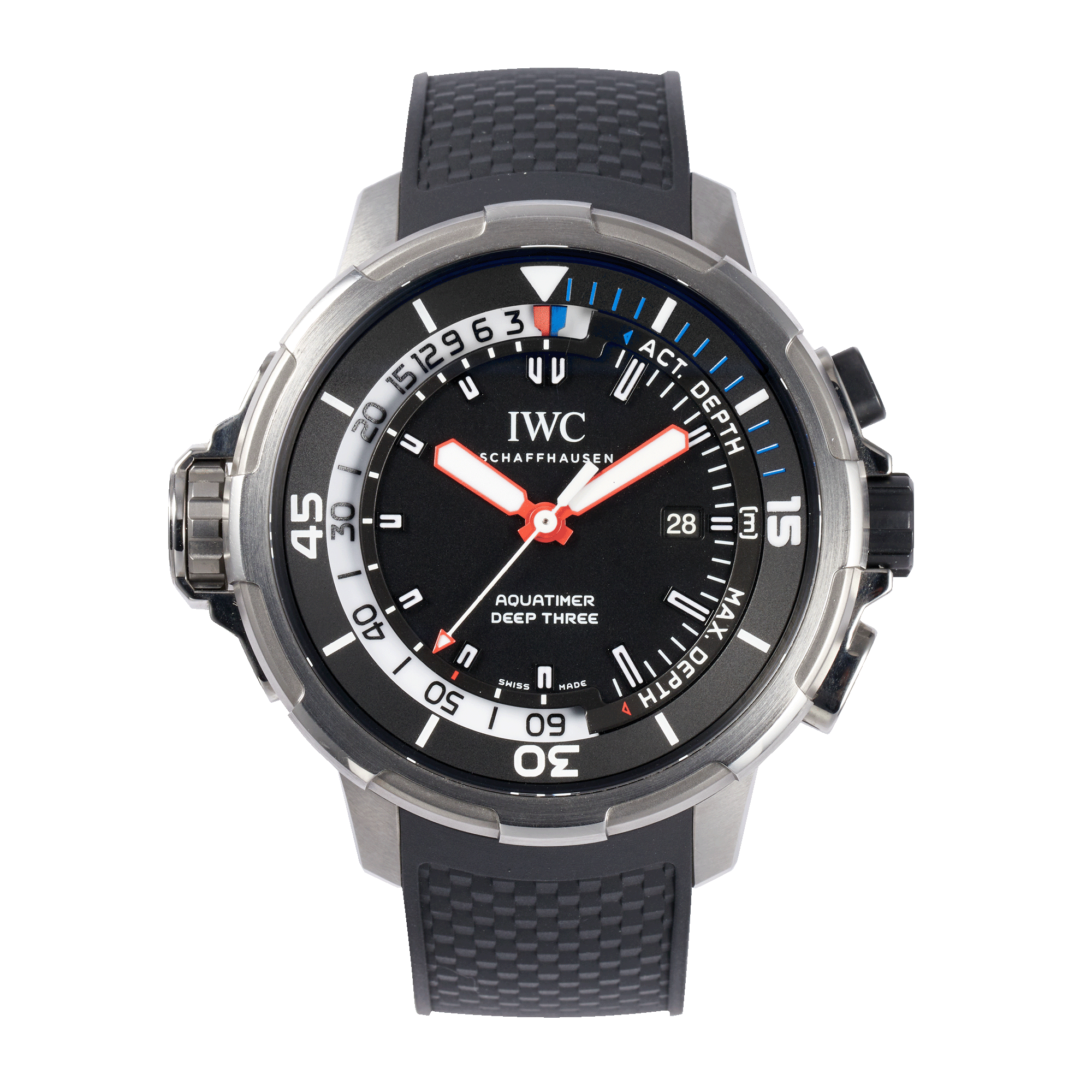 Aquatimer Deep Three Titanium Black Dial 46mm Product Image