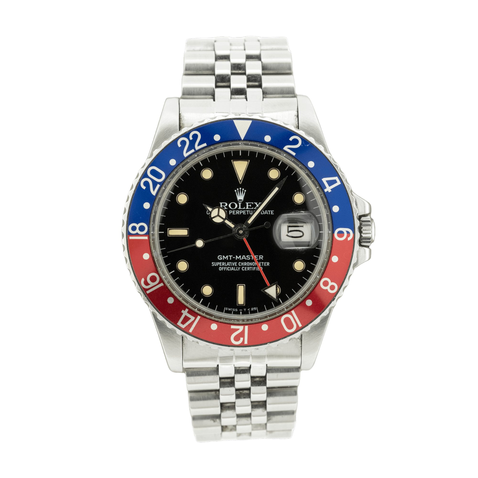 GMT-Master Steel Jubilee Black Dial "Pepsi" 40mm Product Image