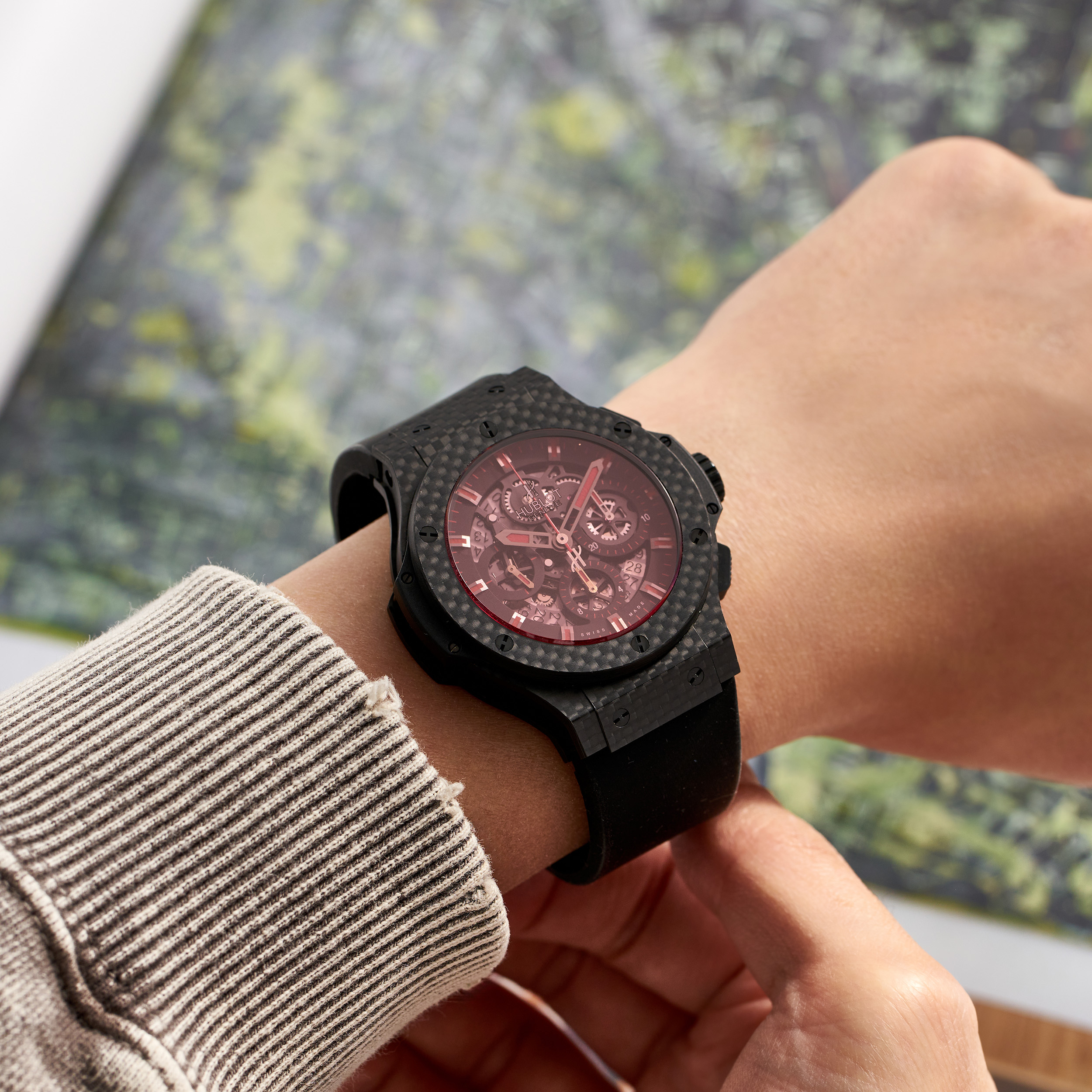 Big Bang Aero Red Magic Carbon Skeleton Dial 44mm Product Image