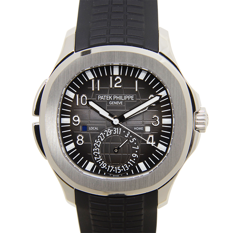Aquanaut Travel Time Steel Black Dial 40mm Product Image 2