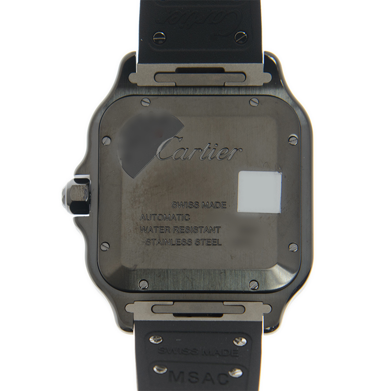Santos de Cartier Steel Black Dial 39mm Product Image 3