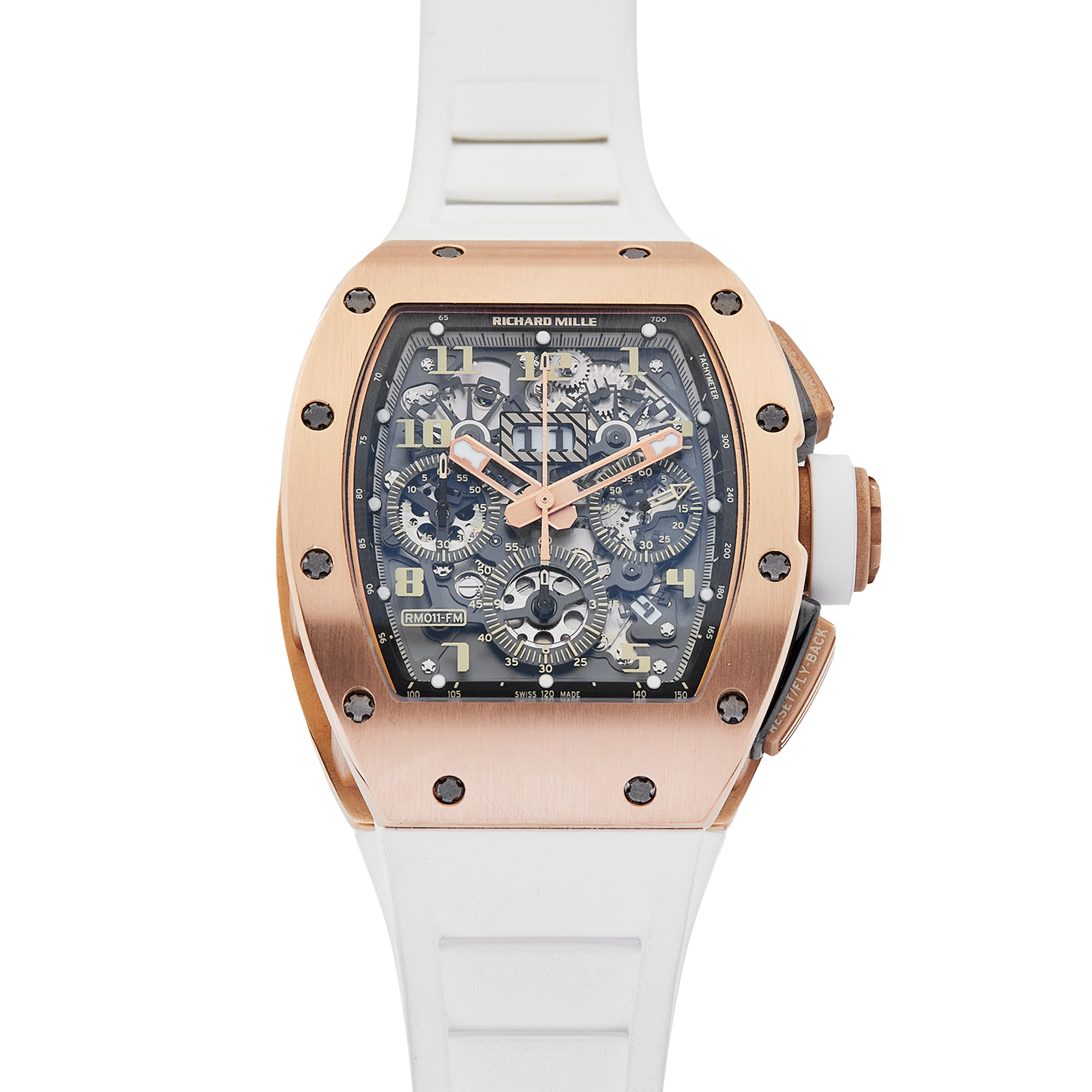 Richard Mille RM11用ベルトラバー　ホワイト 楽天市場】【美品】RICHARD MILLE リシャールミル ラバーベルト