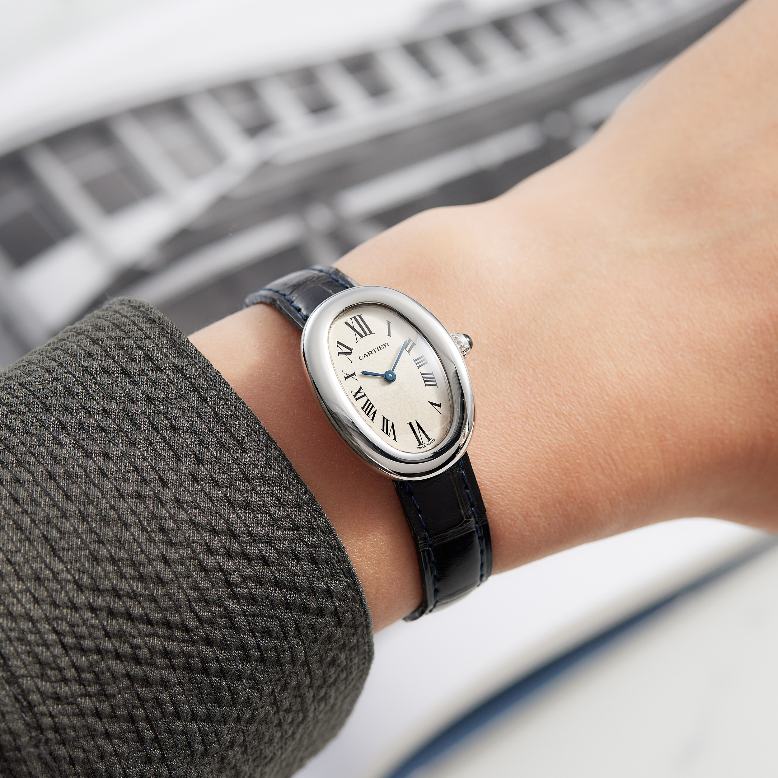 Baignoire de Cartier White Gold White Dial 22mm Product Image