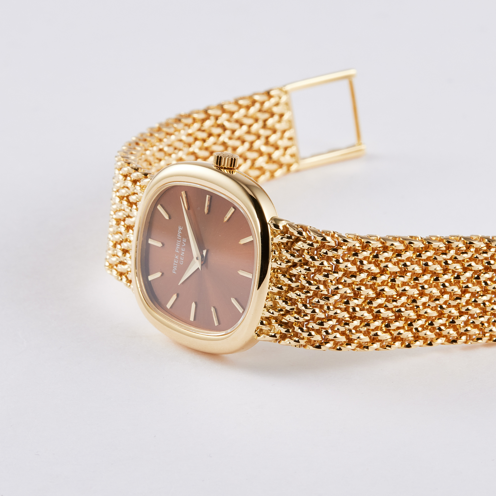 Golden Ellipse Yellow Gold Brown Dial 20mm Product Image 3