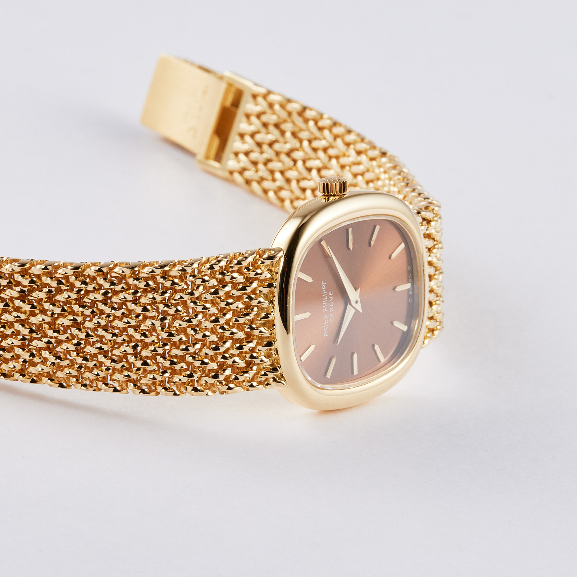 Golden Ellipse Yellow Gold Brown Dial 20mm Product Image 7