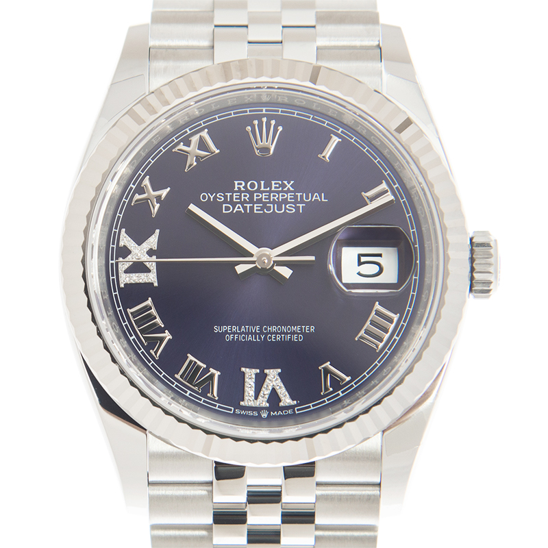 Datejust Steel Jubilee Purple Dial 36mm Product Image 4