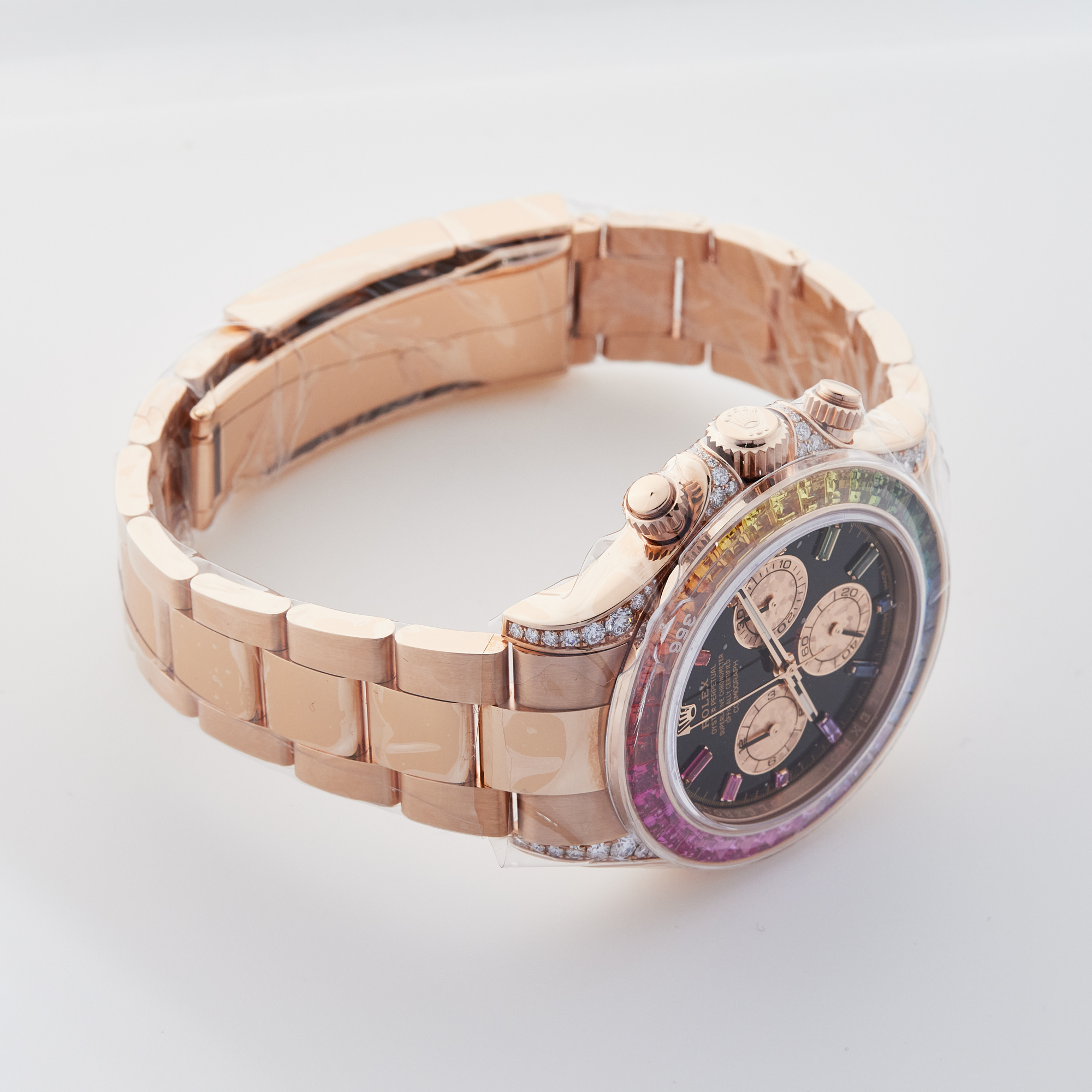 Daytona Rose Gold Rainbow Black Dial 40mm Product Image 4
