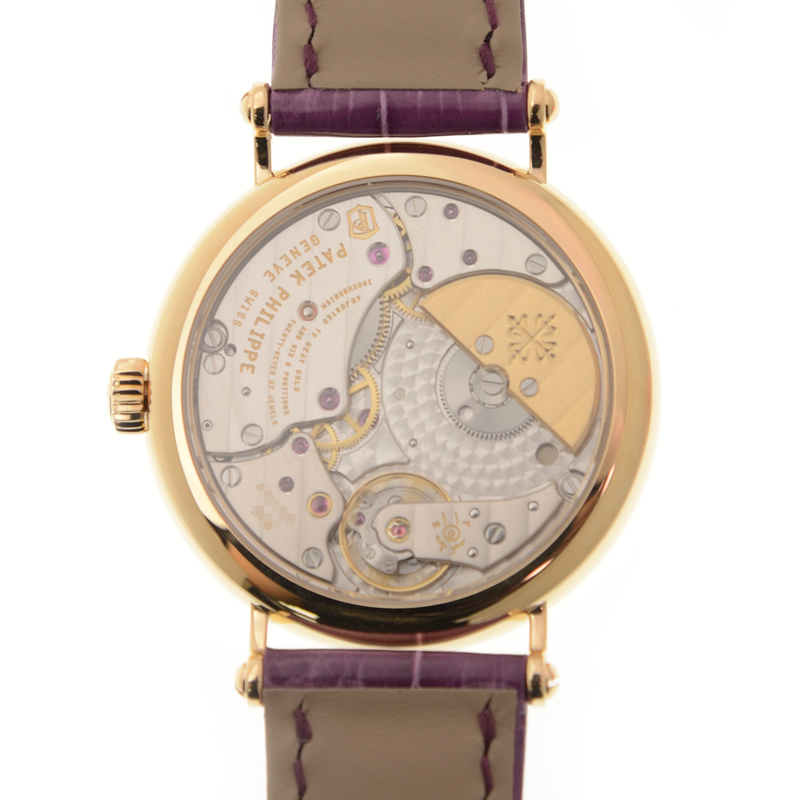 Calatrava Rose Gold Diamond Silver Dial 34mm Product Image 3