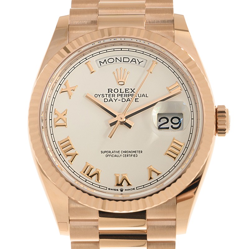 Day-Date 36 Rose Gold White Dial 36mm Product Image 3