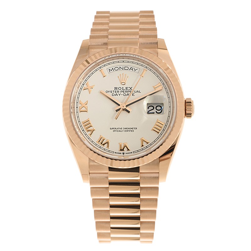 Day-Date 36 Rose Gold White Dial 36mm Product Image 1