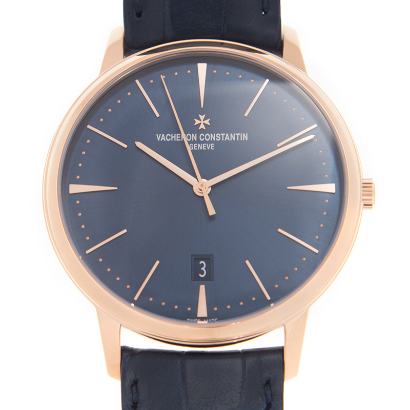 Patrimony Contemporaine Rose Gold Blue Dial 40mm Product Image 2