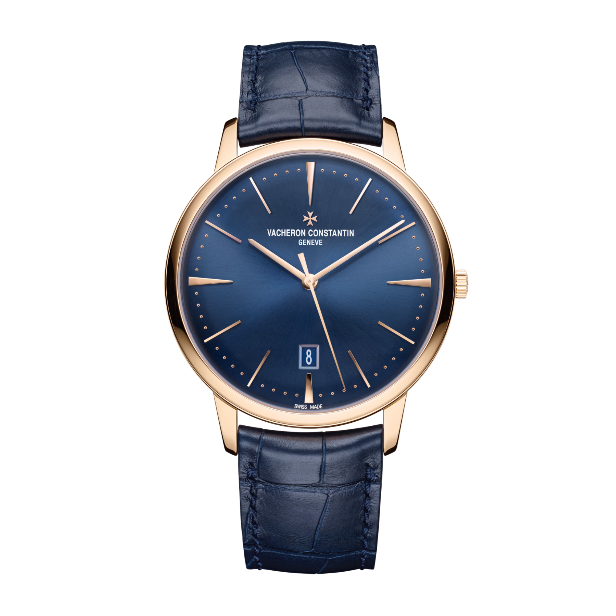 Patrimony Contemporaine Rose Gold Blue Dial 40mm Product Image 1