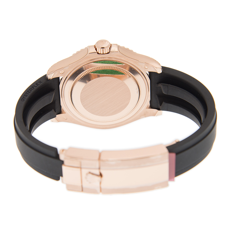 Yacht-Master Rose Gold Oysterflex Pave Dial 37mm Product Image 5