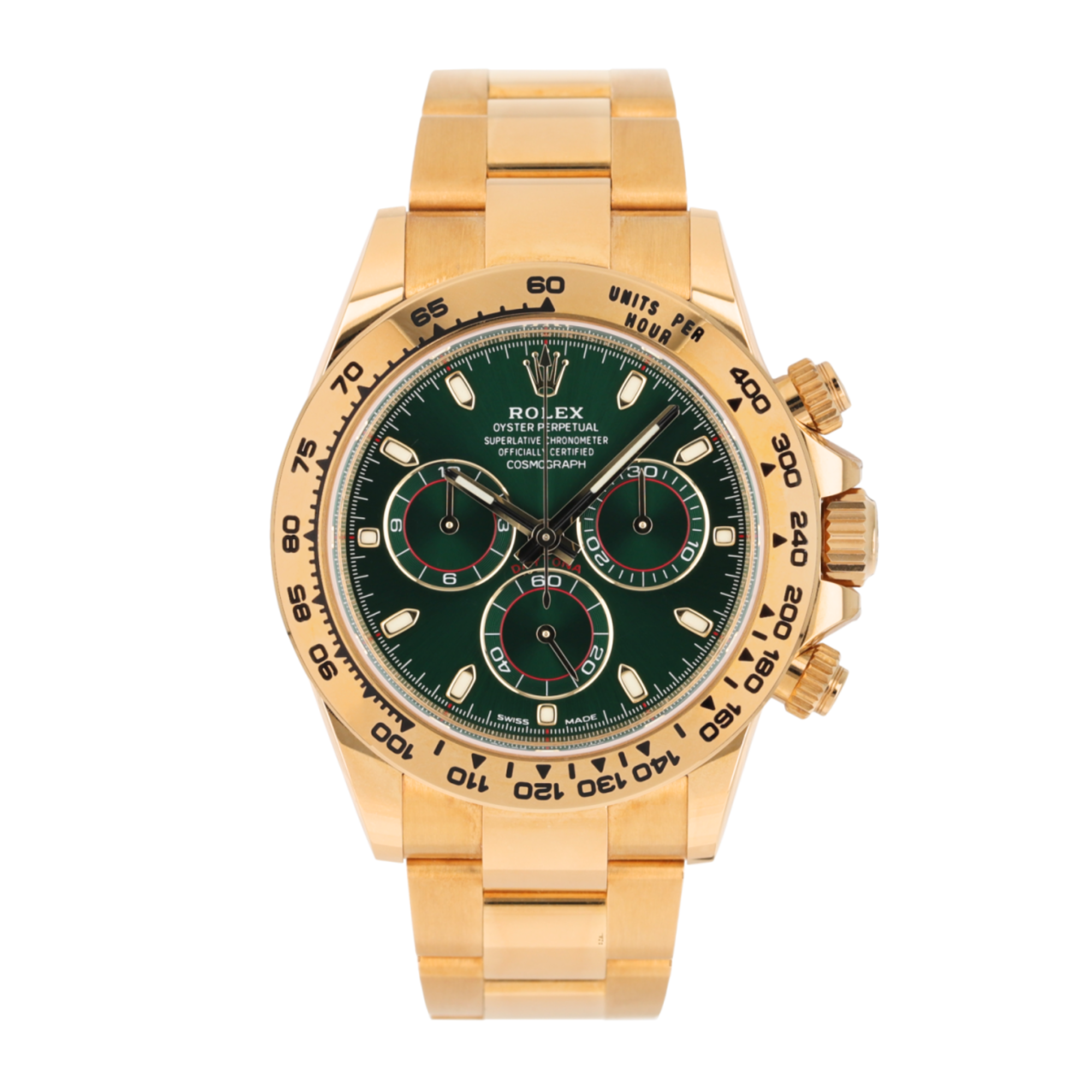 Daytona Yellow Gold Green Dial "John Mayer" 40mm Product Image