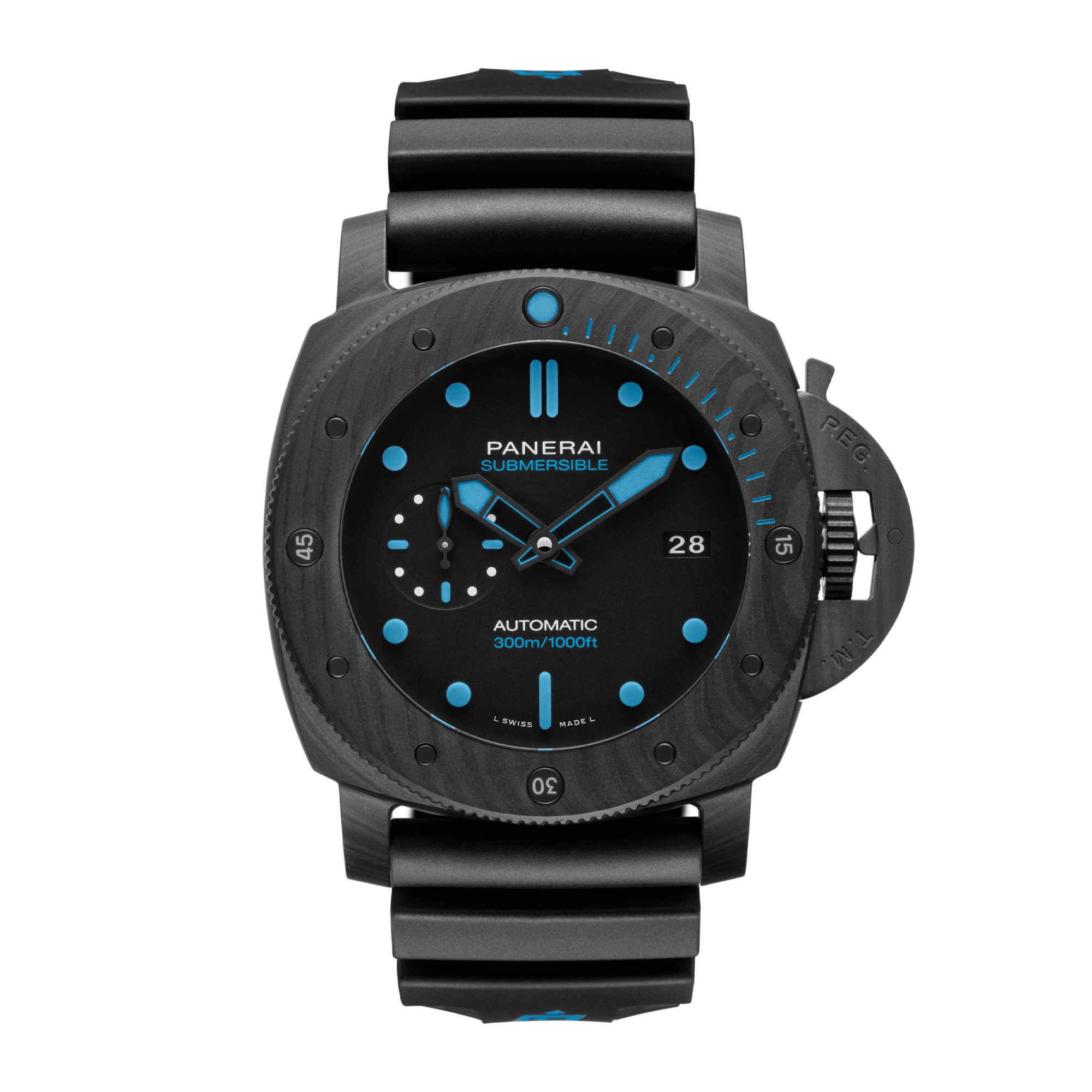 Submersible 3 Days Automatic Black Dial 47mm Product Image