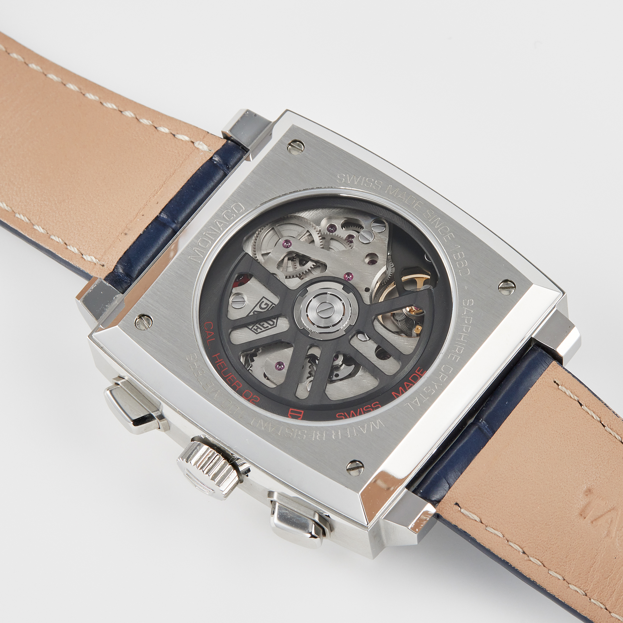 Monaco Calibre Heuer Steel Blue Dial 39mm Product Image 7