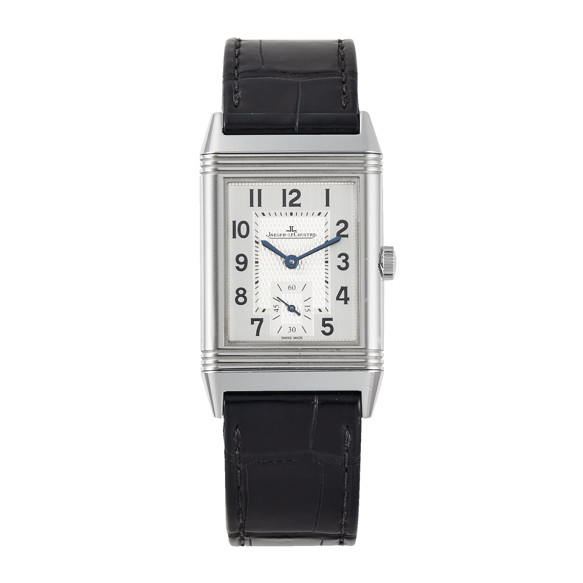 Reverso Classic Duoface Small Seconds Steel Silver Dial 26mm Product Image 1