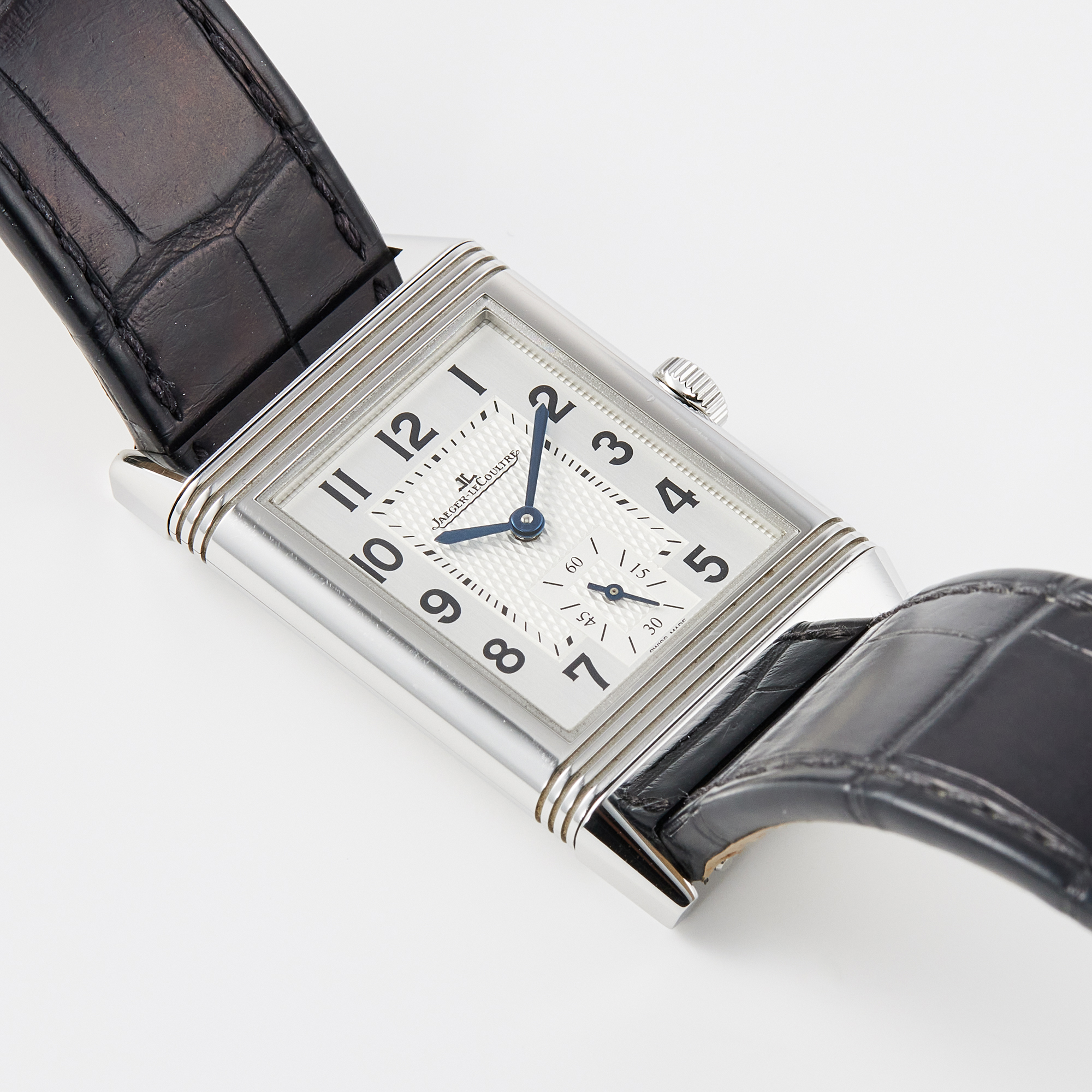 Reverso Classic Duoface Small Seconds Steel Silver Dial 26mm Product Image 2