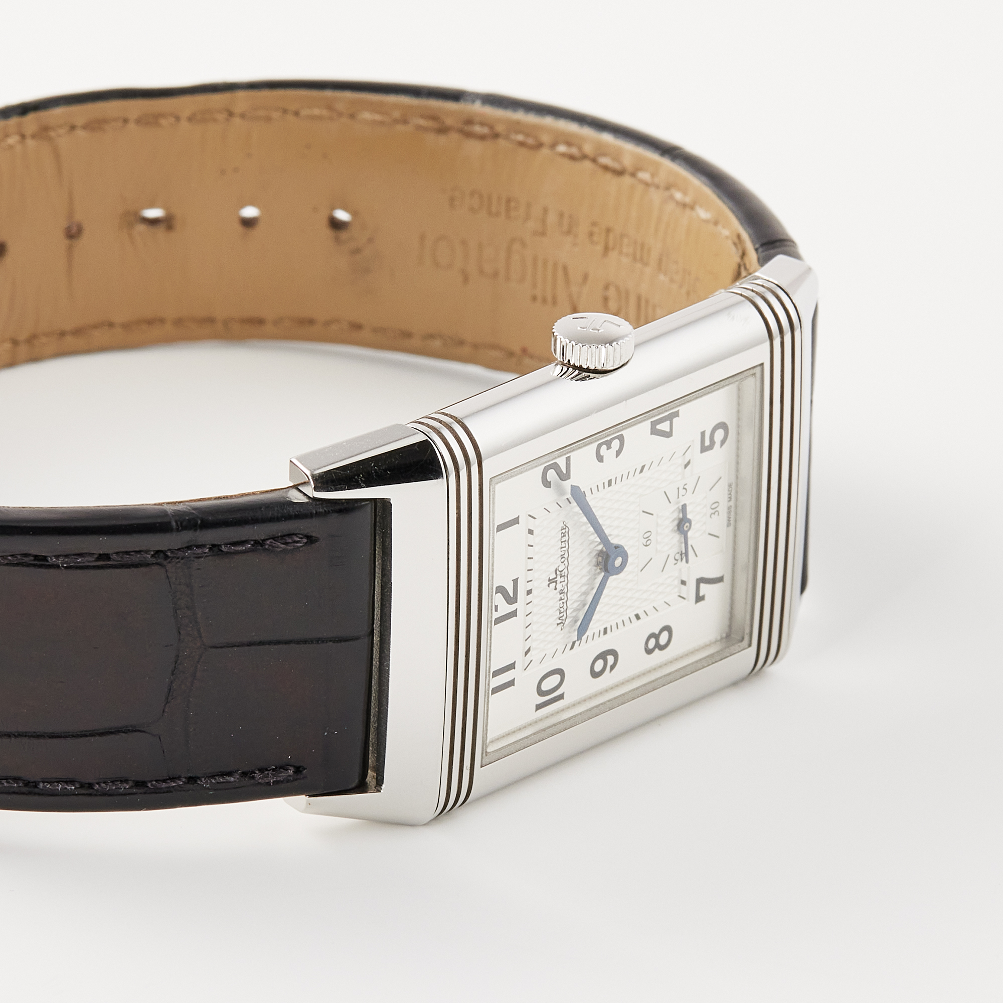 Reverso Classic Duoface Small Seconds Steel Silver Dial 26mm Product Image 3