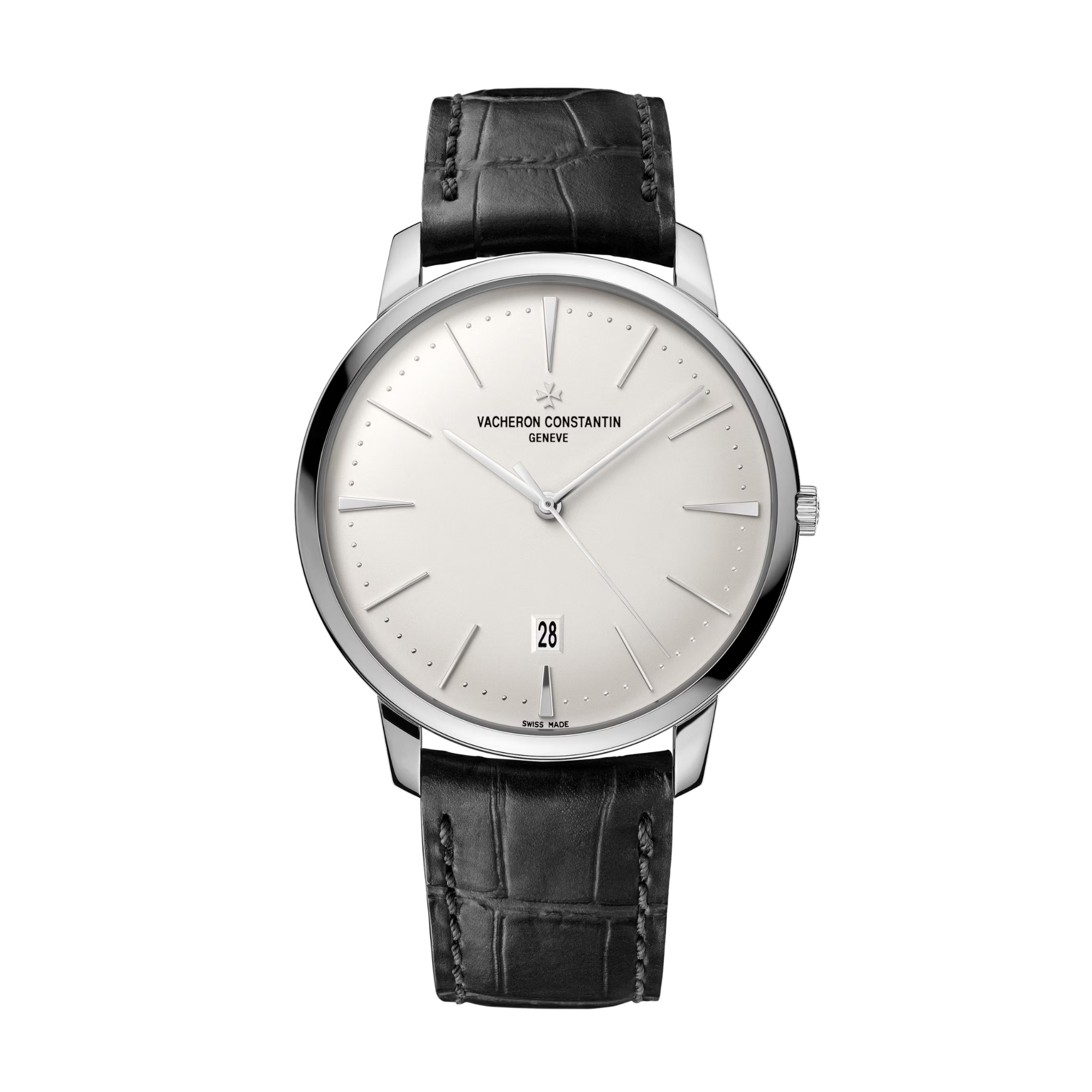 Patrimony Contemporaine White Gold Silver Dial 40mm Product Image
