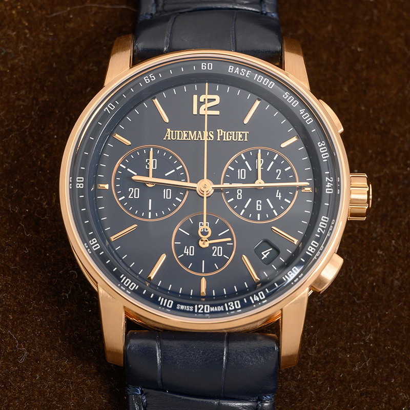 Code 11.59 Rose Gold Blue Dial 41mm Product Image 2
