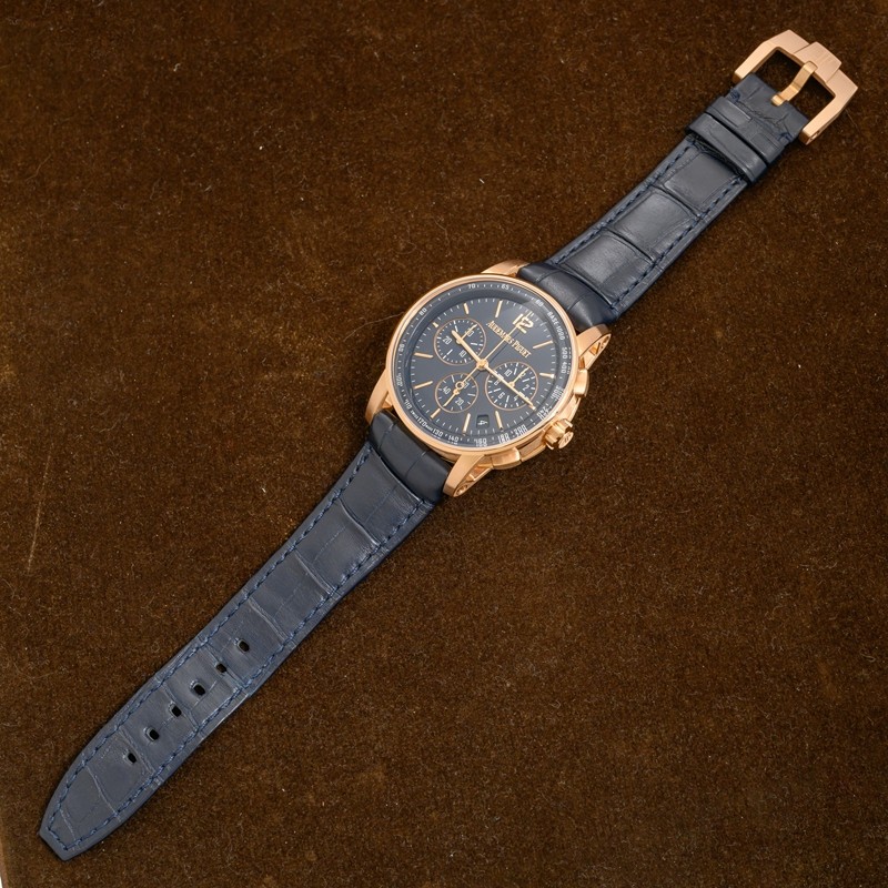 Code 11.59 Rose Gold Blue Dial 41mm Product Image 5