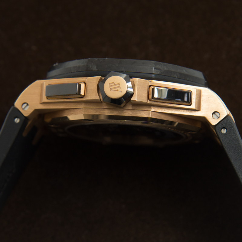 Royal Oak Offshore Tourbillon Rose Gold Black Dial 44mm Product Image 3