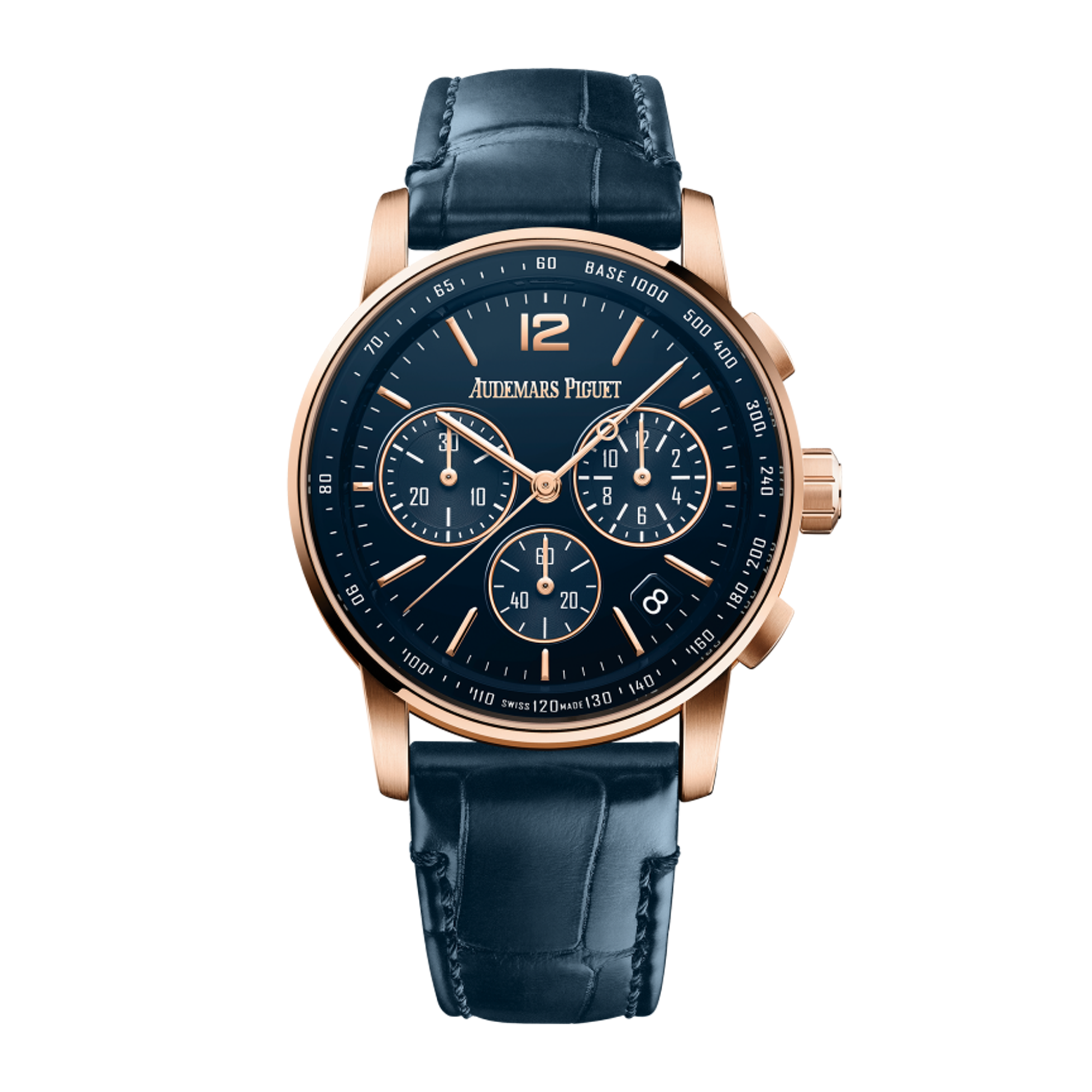 Code 11.59 Rose Gold Blue Dial 41mm Product Image 1