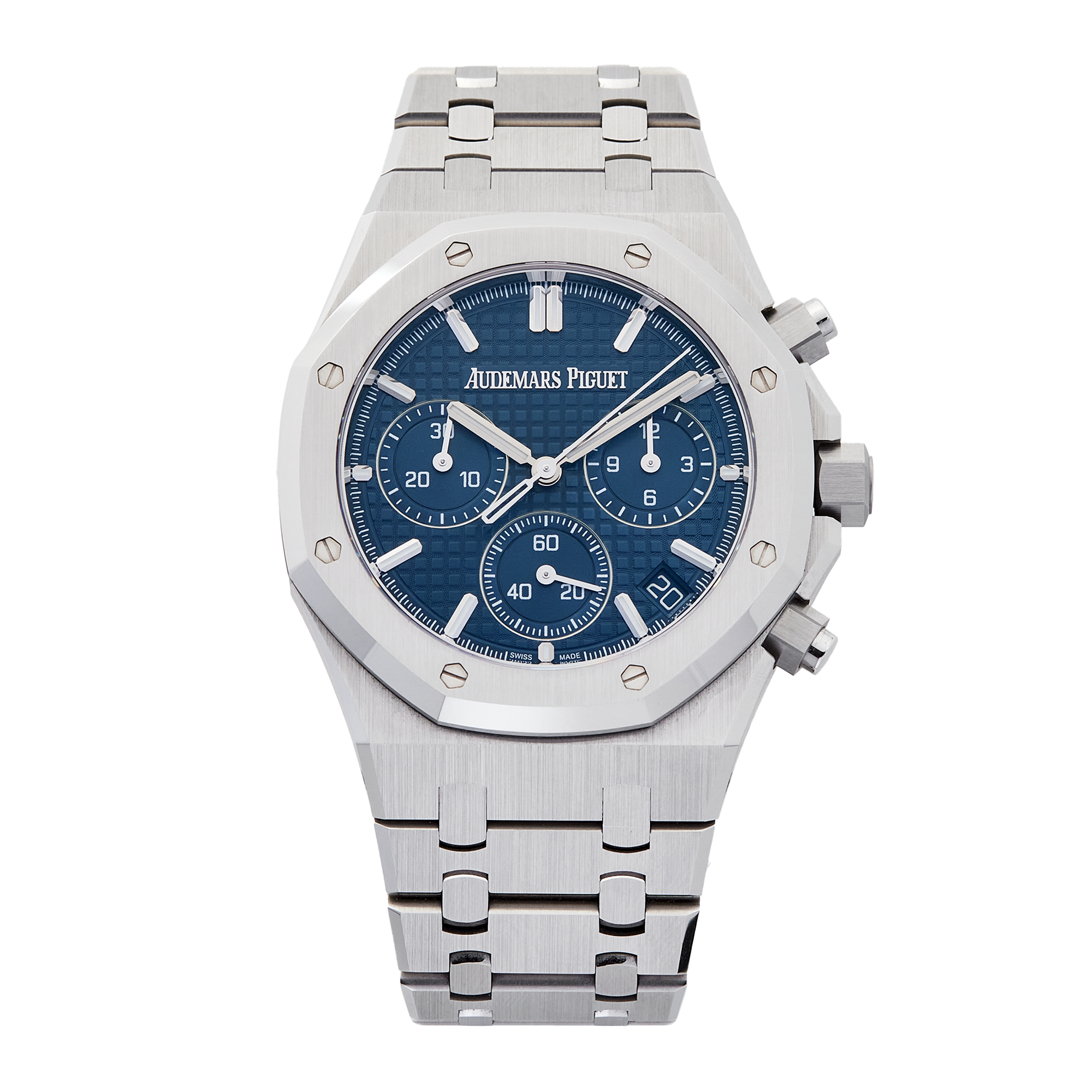 Royal Oak Chronograph Steel Blue Dial 41mm Product Image 1