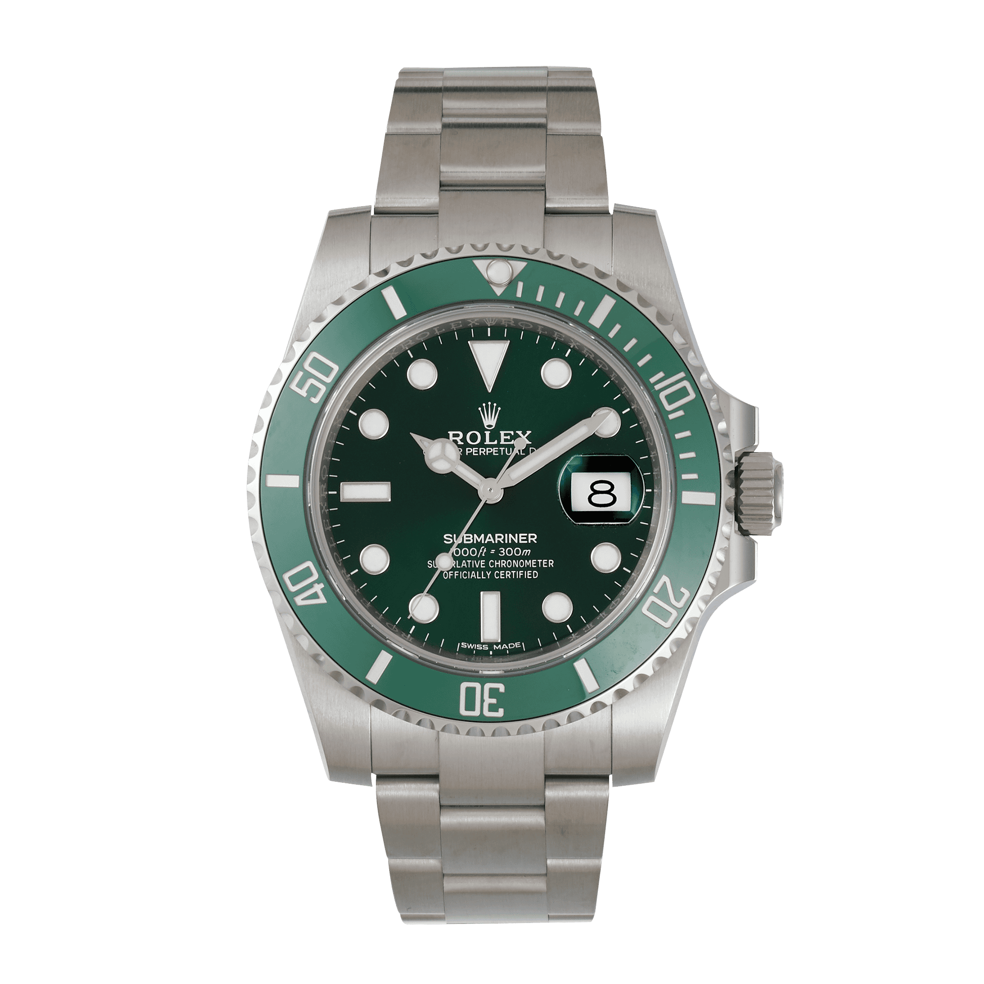 Submariner Date Steel Green Dial "Hulk" 40mm Product Image 1