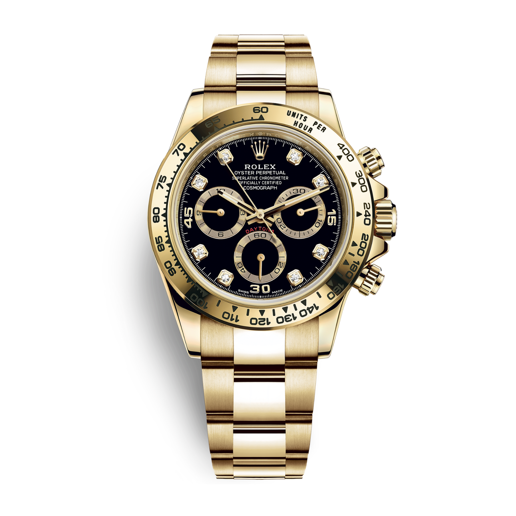 Daytona Yellow Gold Black Dial 40mm Product Image
