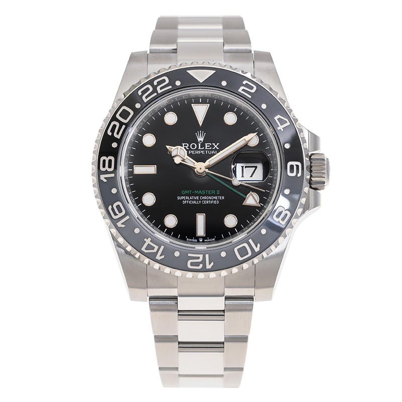 GMT-Master II "Bruce Wayne" Steel Black Dial 40mm Product Image 1