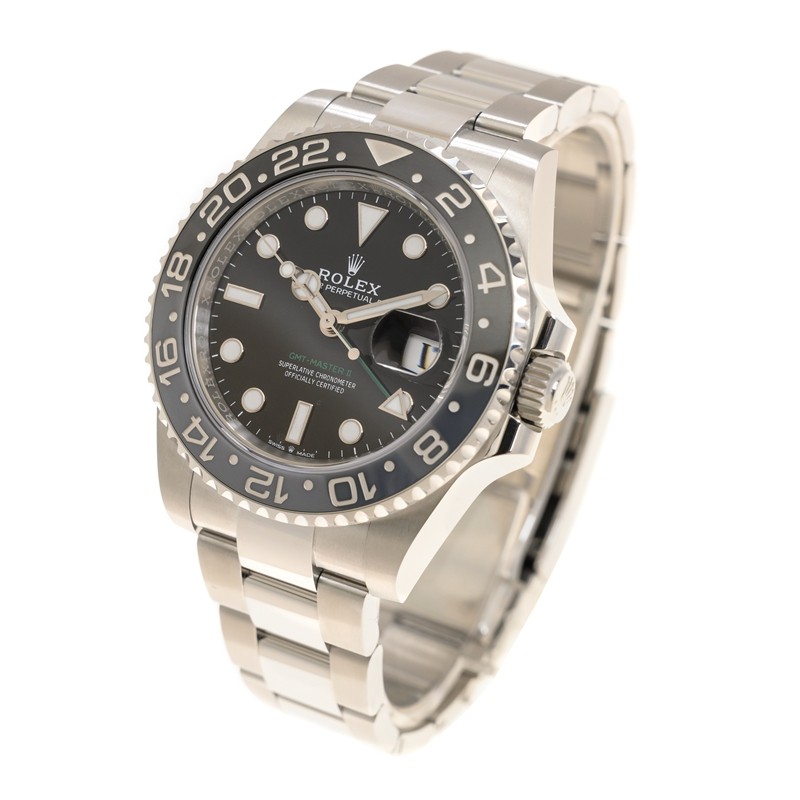 GMT-Master II "Bruce Wayne" Steel Black Dial 40mm Product Image 2