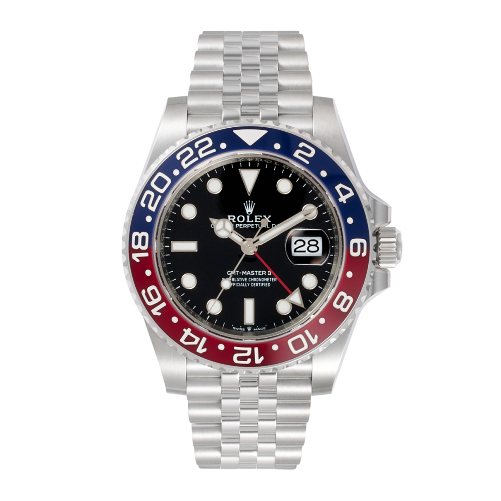 GMT-Master II Steel Jubilee Black Dial "Pepsi" 40mm Product Image 1