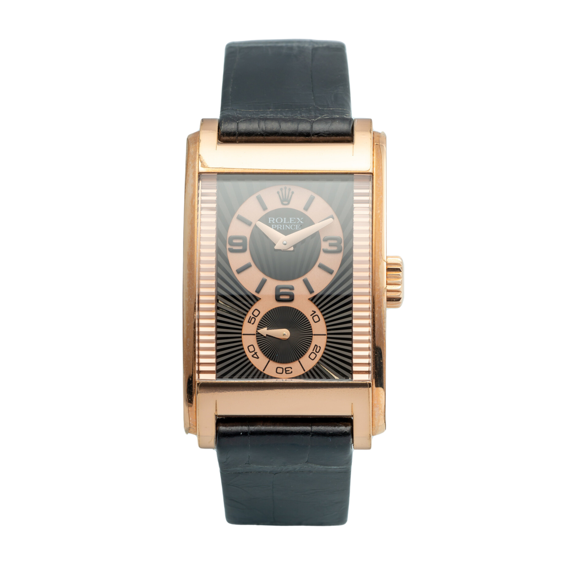 Cellini Prince Rose Gold Black Dial 28mm Product Image