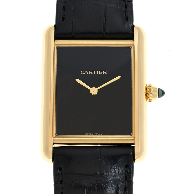 Tank Louis Yellow Gold Black Dial 25mm Product Image 2